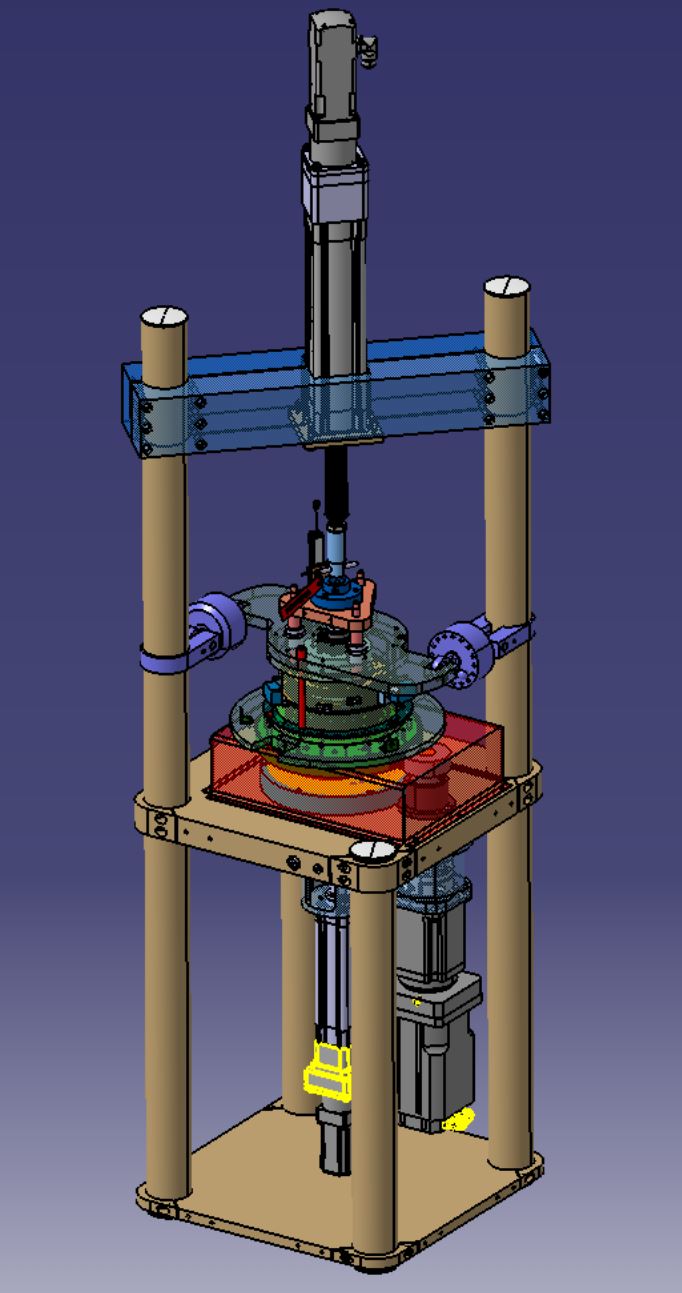 3D-Model of the new ringshear device